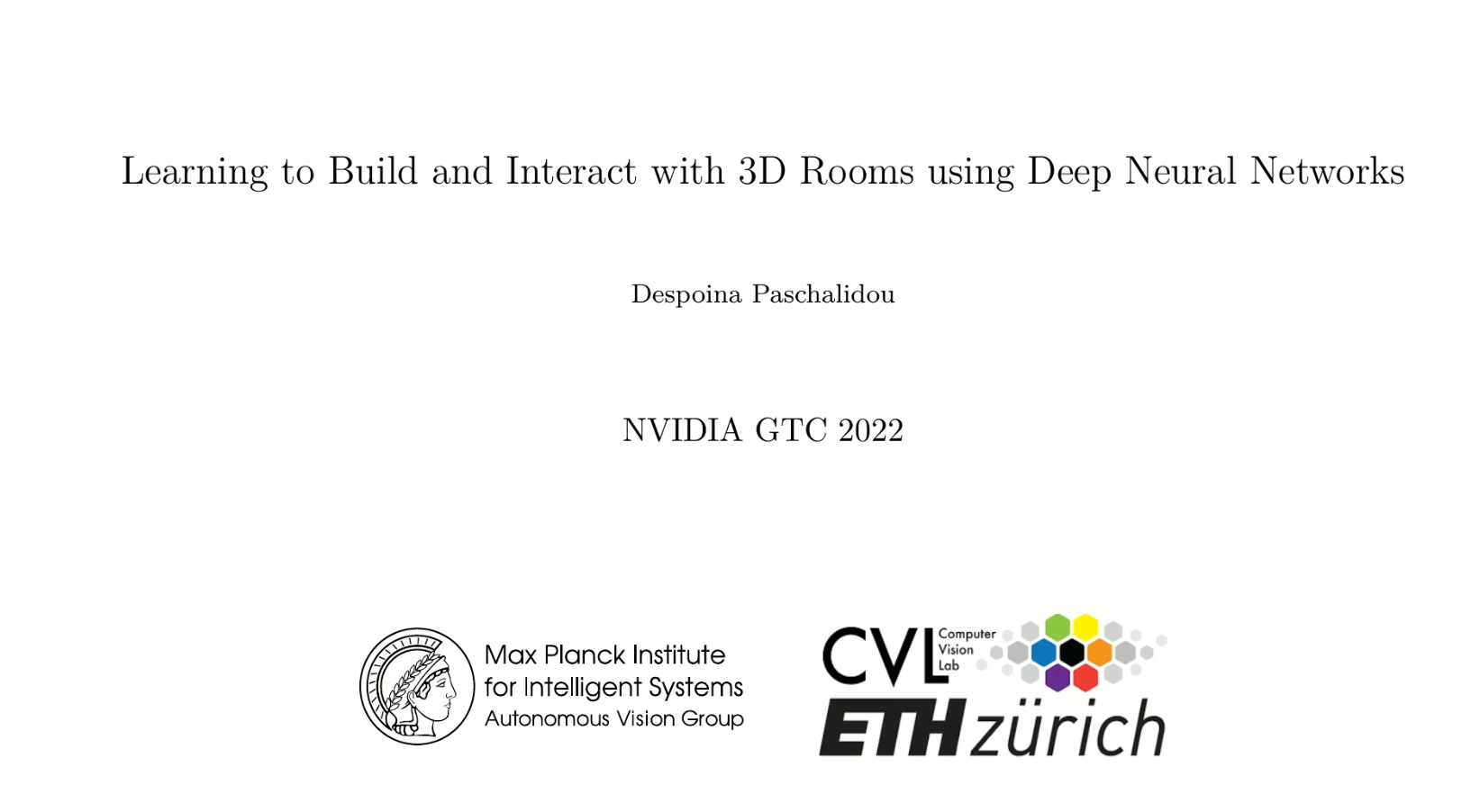 Learning to Build and Interact with 3D Rooms Using Deep Neural Networks